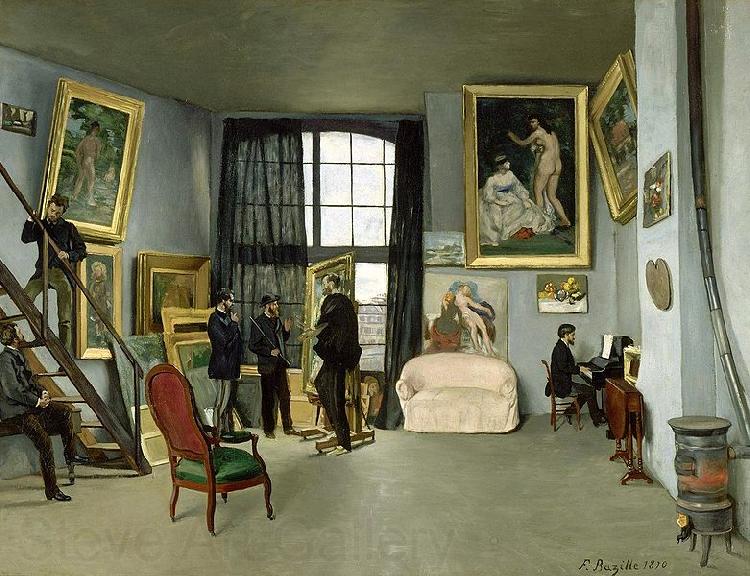 Frederic Bazille Studio from rue de la Condamine